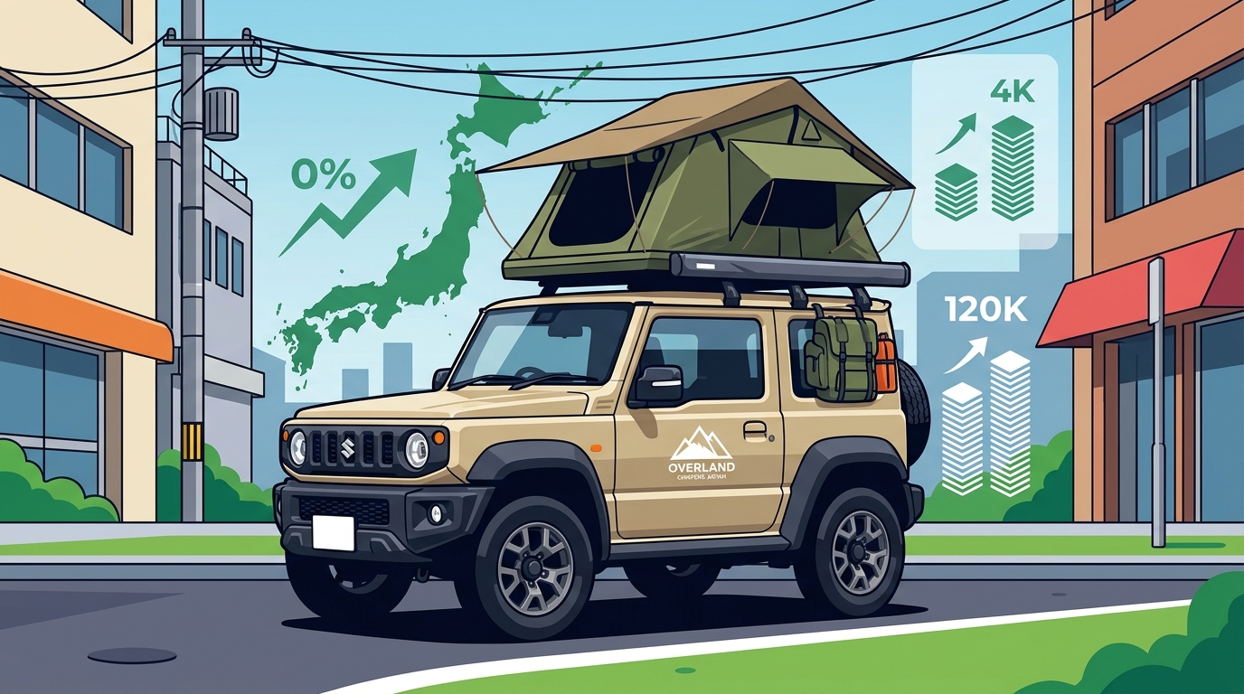 Real Results From Picking Up a Camper Van in Central Tokyo