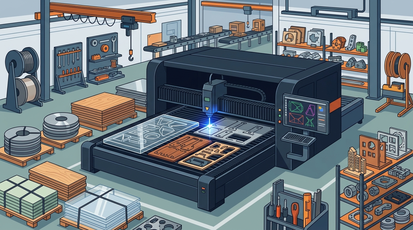 Real-World Large Format Laser Cutting Applications