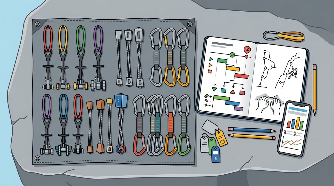 Structure Your Trad Climbing Training Plan with Online Coaching