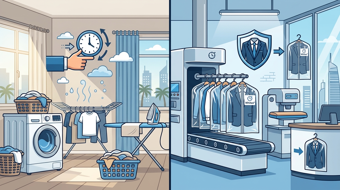 Professional Dry Cleaning vs. Home Laundry: A Dubai Guide