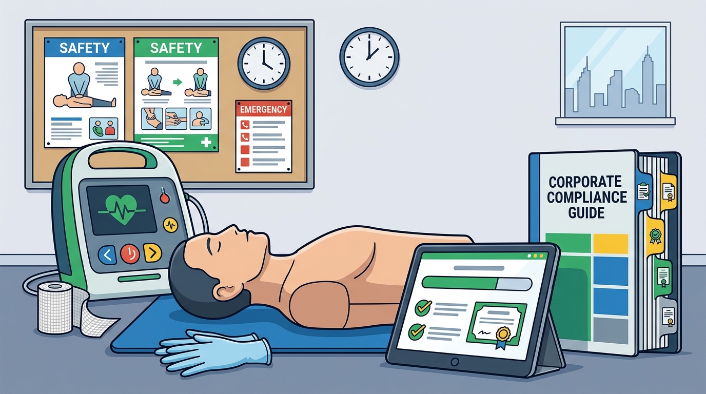Corporate CPR Certification: Compliance Standards & Online Rules