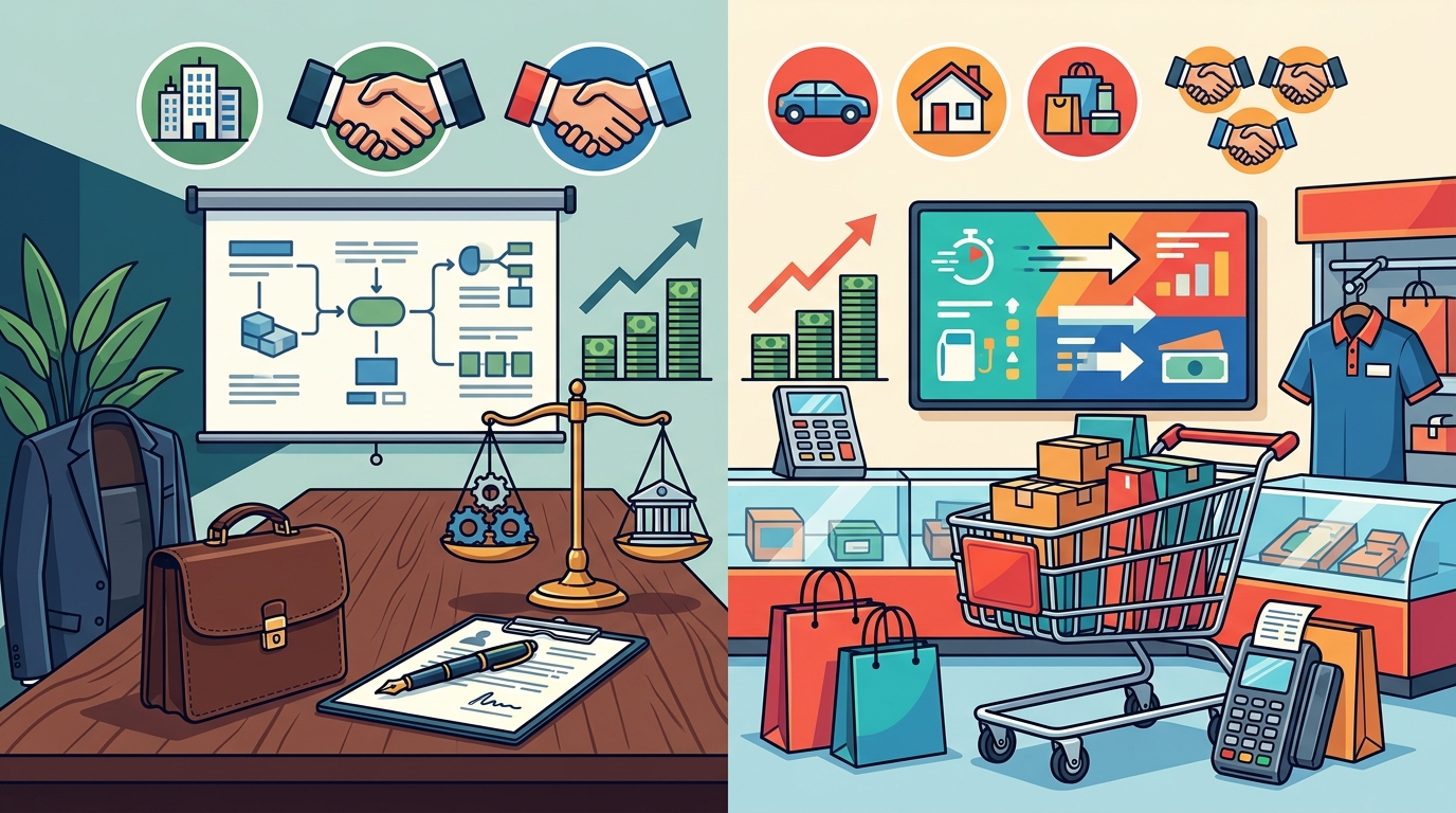 B2B vs B2C Sales Training: Key Differences & Strategies