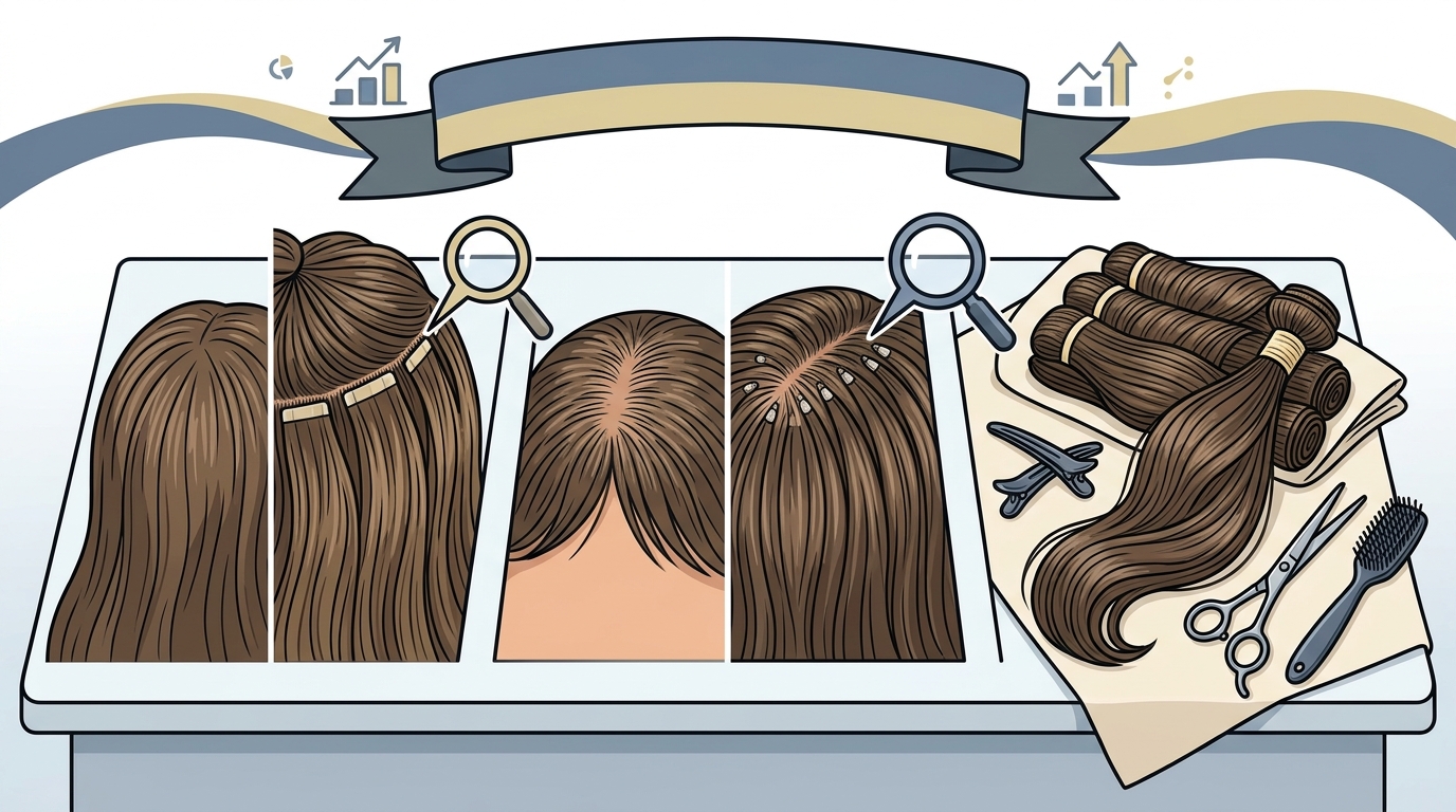 Hair Extensions Case Studies: Real Results & Quality Proof