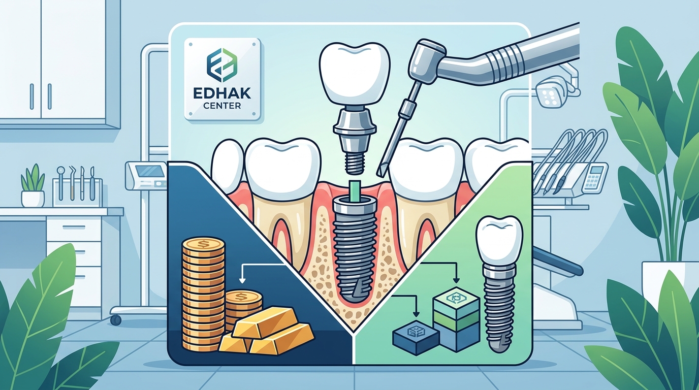 Dental Implant Costs and Value at EDHAK Center in Banha