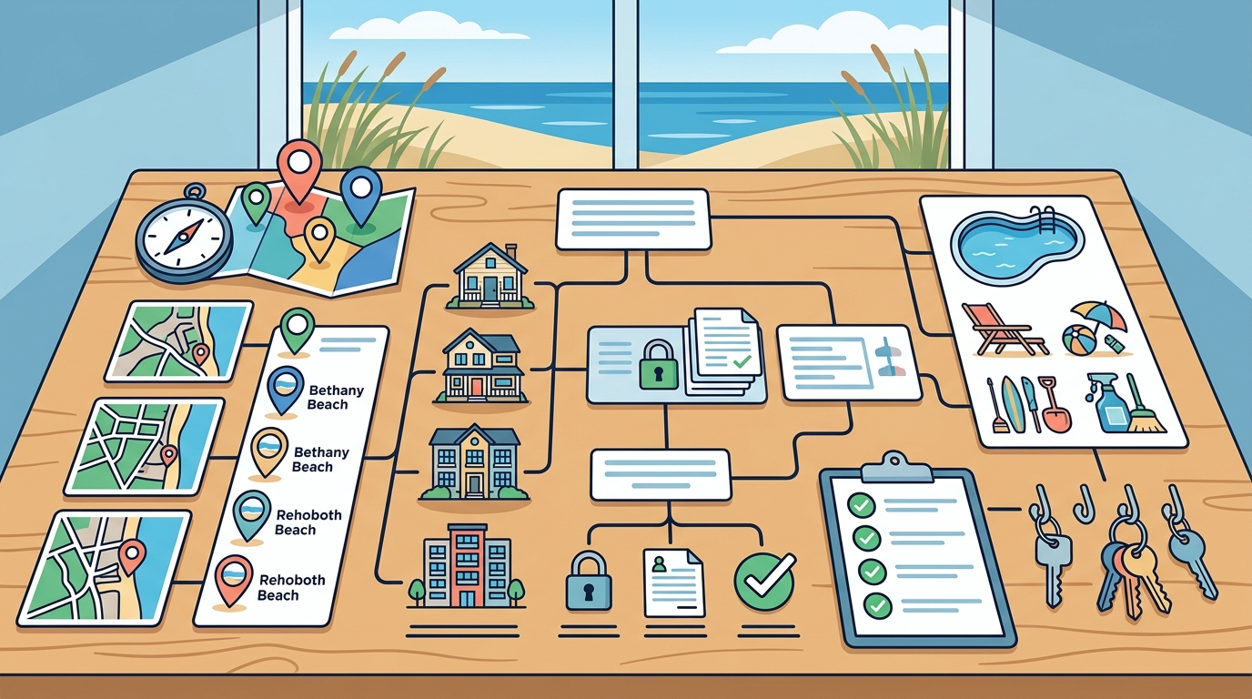 How to Select the Best Delaware Beach Vacation Rental