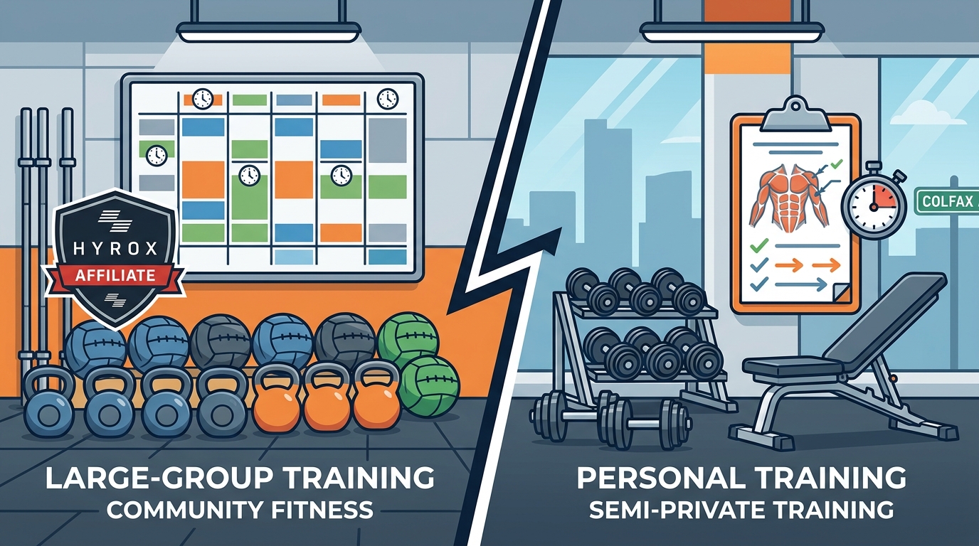 Group Training vs. Personal Training in Denver