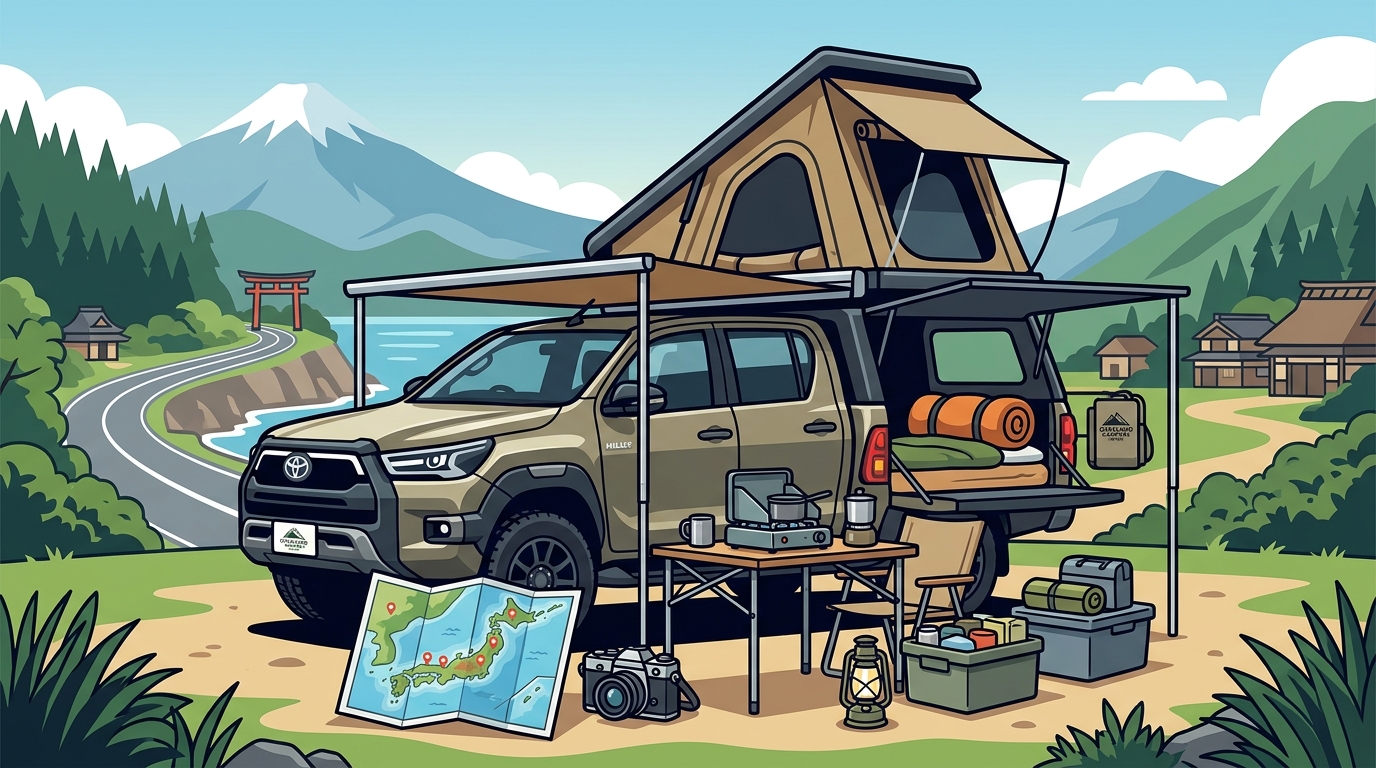 Renting a Camper Van in Japan: Real Benefits for Foreigners