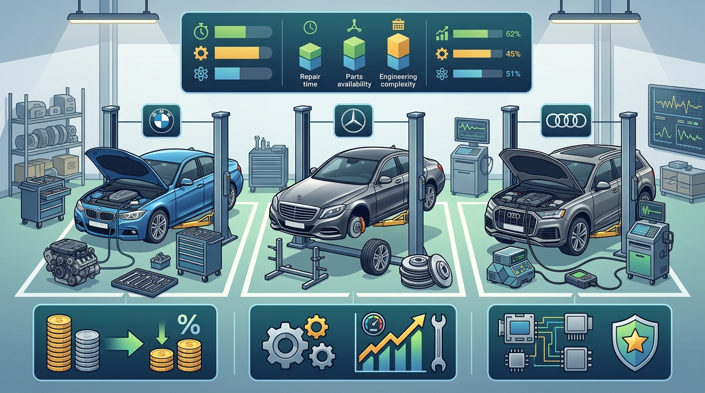 BMW vs Mercedes vs Audi: Best European Repair in Miami