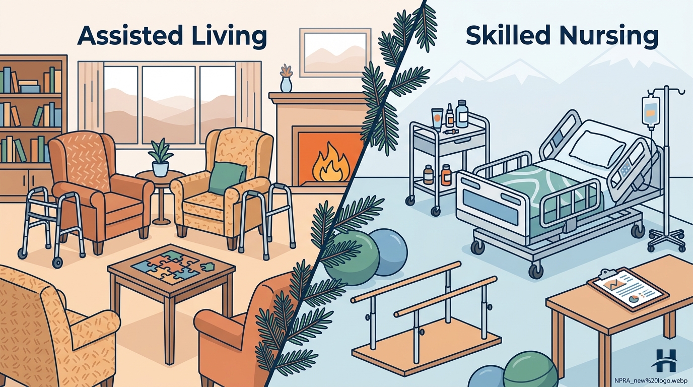 Skilled Nursing vs Assisted Living: A Denver Family Guide