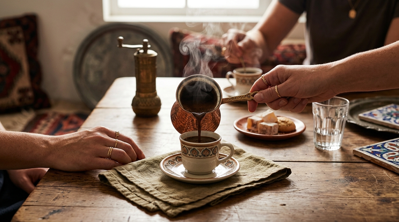 Authentic Mediterranean Coffee vs. Turkish Coffee: A Complete Ro