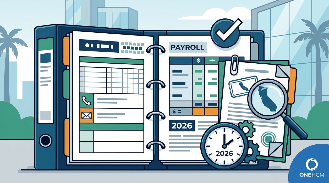 California HR Compliance: 2026 Emergency Contact & Wage Laws