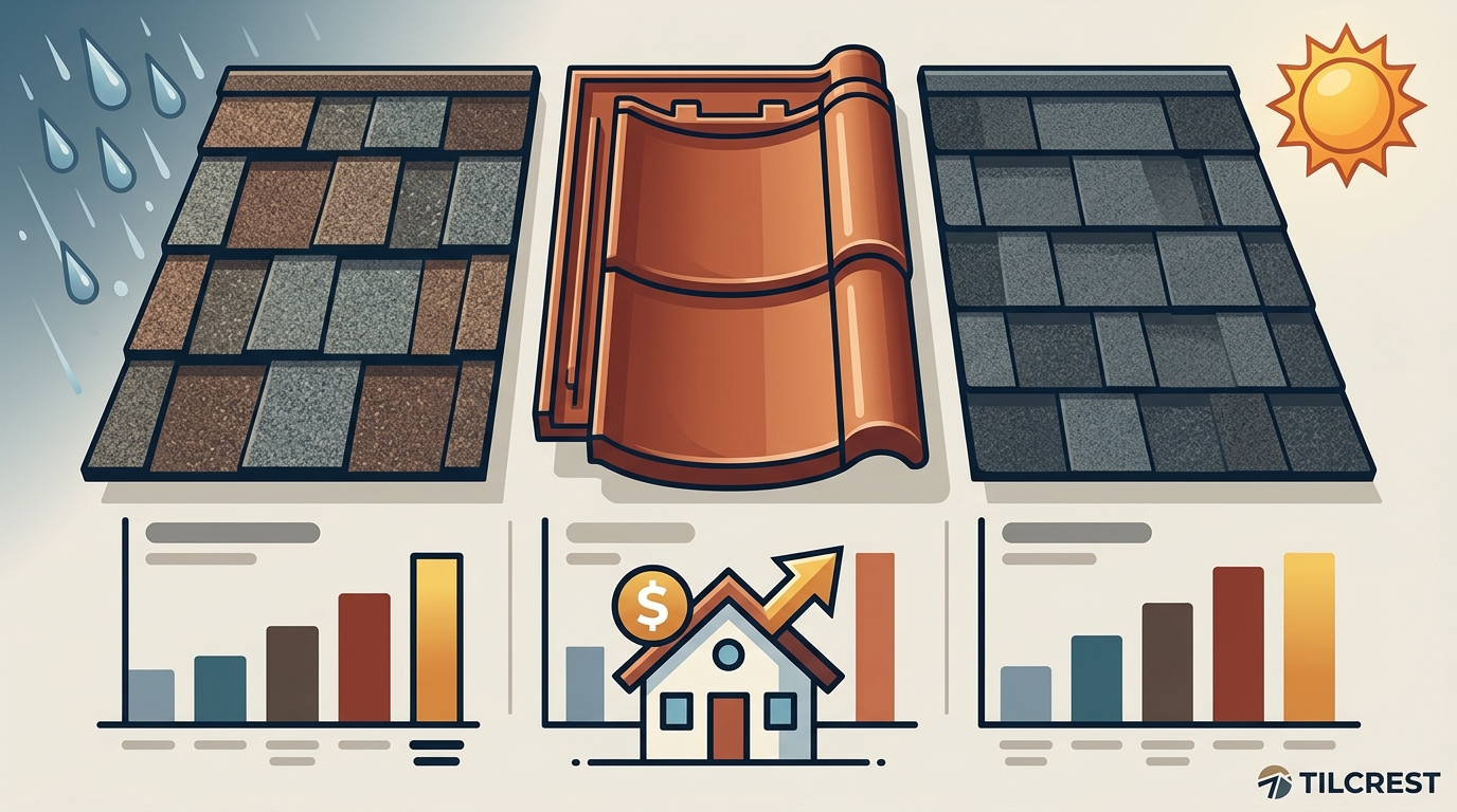 Roofing Material Costs and Value Comparison for First-Time Home