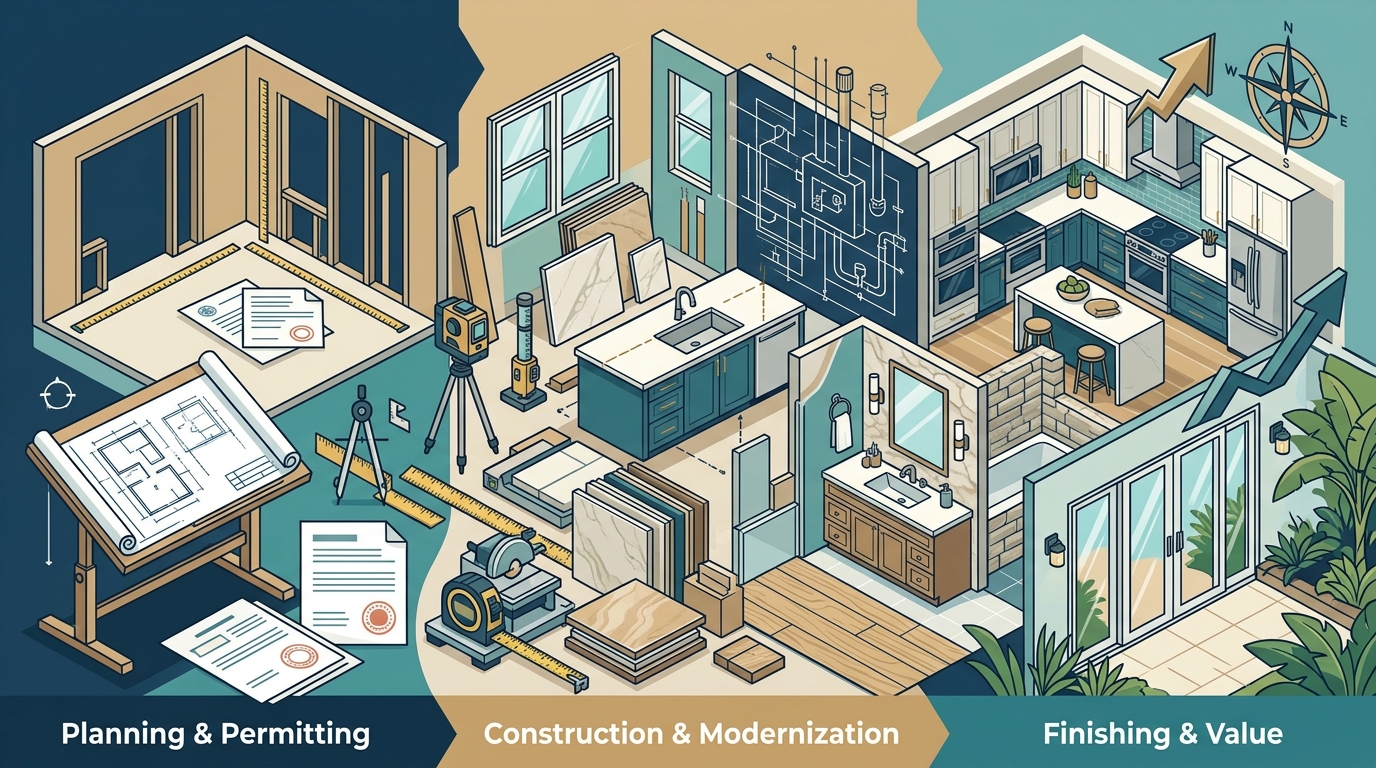 Step-by-Step Luxury Home Renovation Guide for Sarasota Homeowner