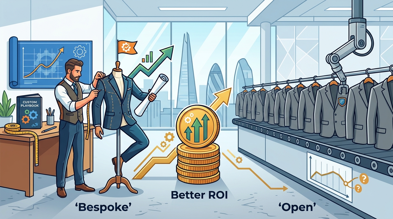 Bespoke vs Open Sales Training: Which Delivers Better ROI?