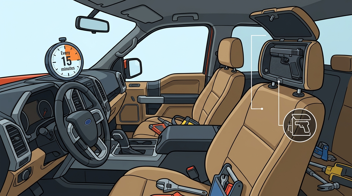 Hidden Gun Safe Myths and FAQs for Truck Owners