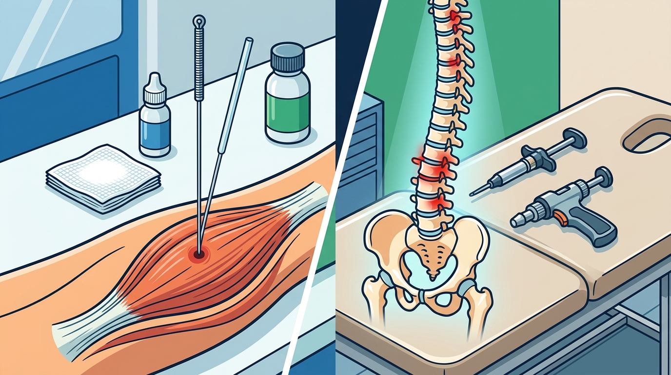 Dry Needling vs. Chiropractic Care for Sports Injuries