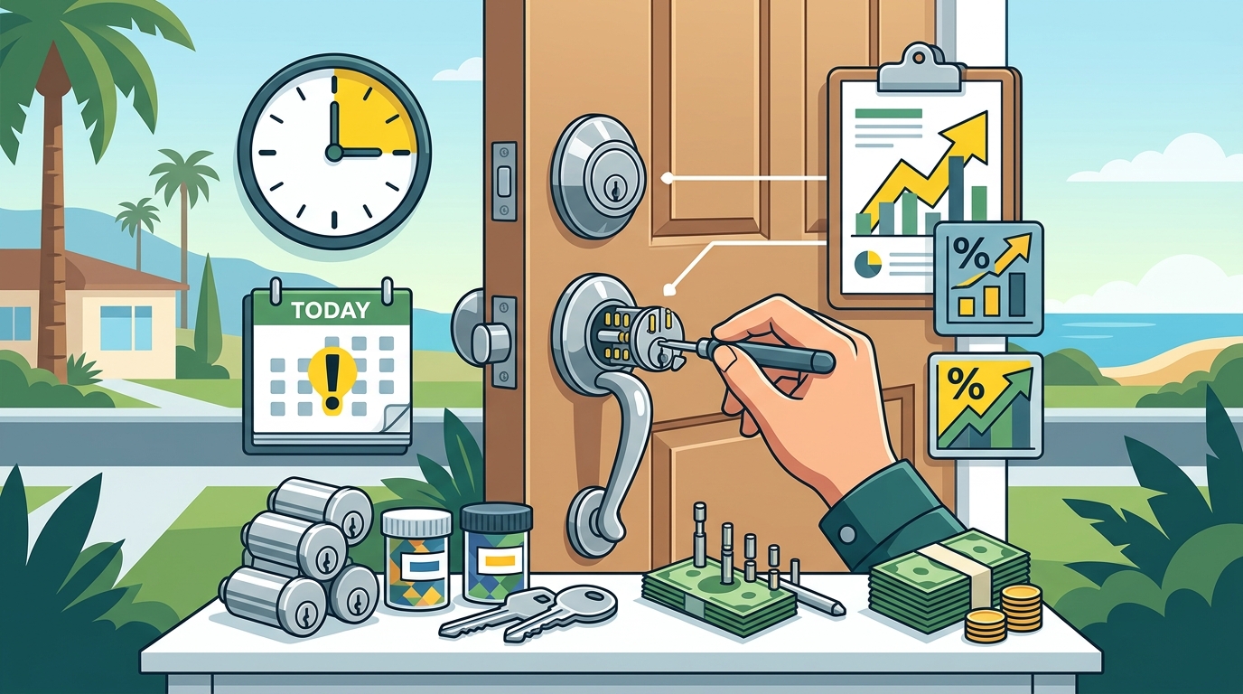 Essential Factors That Affect Same-Day Residential Rekeying Cost
