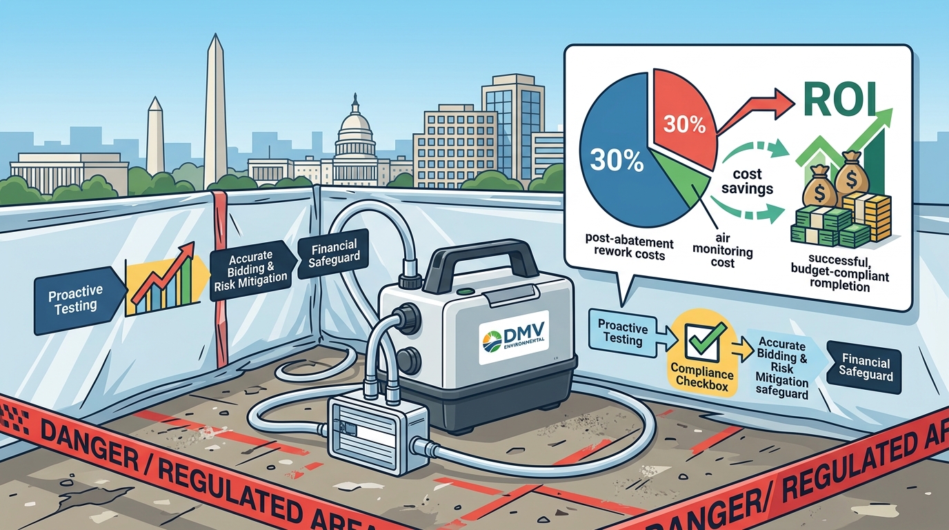 Asbestos Air Monitoring Costs & ROI for DC Projects