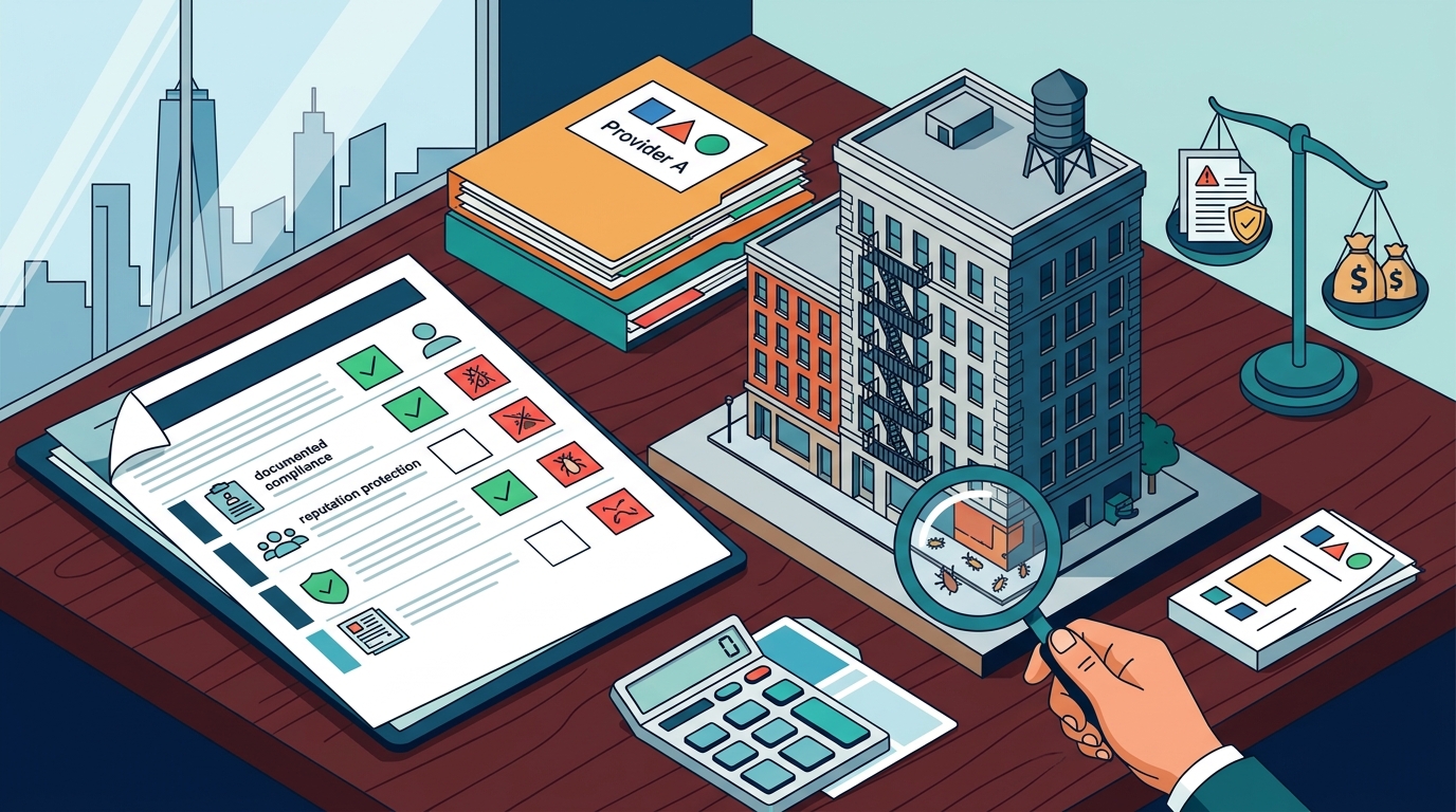 Evaluating Commercial Pest Control Providers in NYC: A Strategic