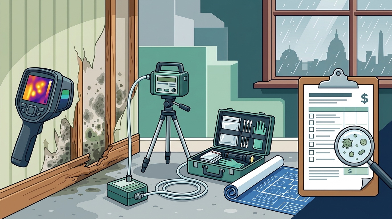 Mold Inspection Pricing: DC, MD, VA Cost Guide