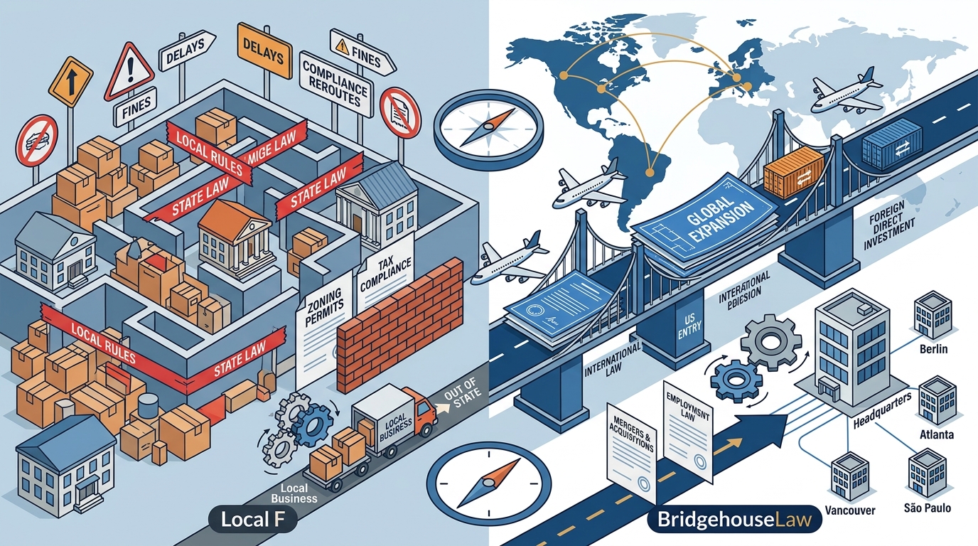 Comparing Business Legal Services: BridgehouseLaw vs. Local F