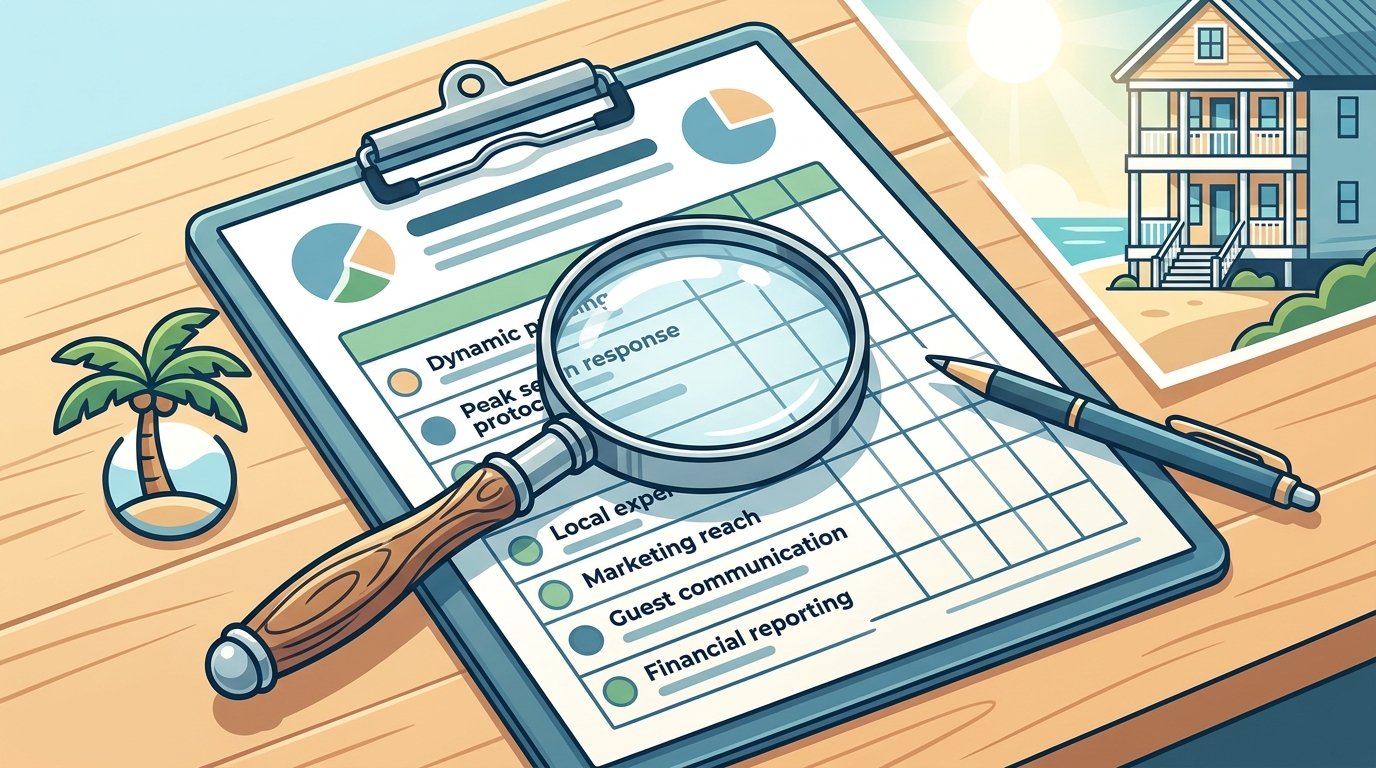 Scoring Criteria for Selecting a Property Manager for Your 30A