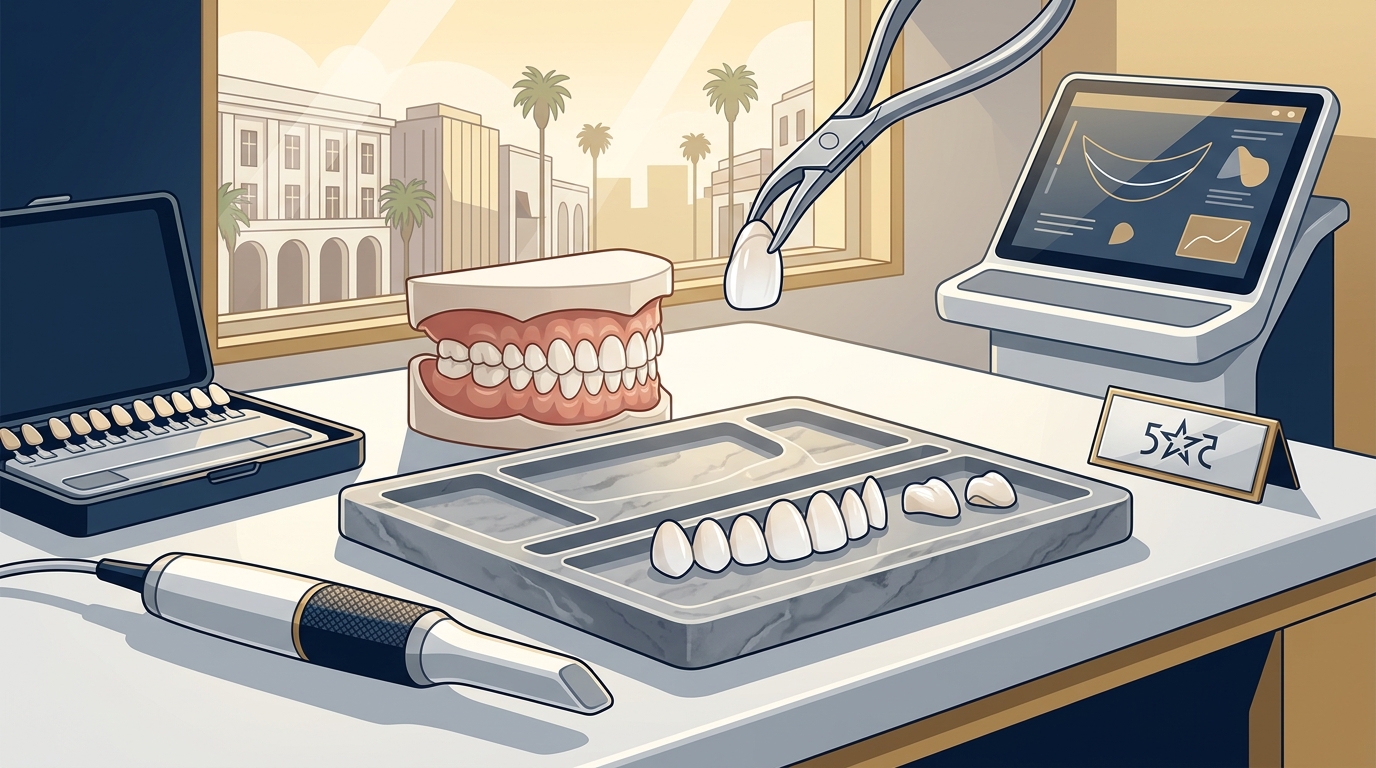 Essential Criteria for Choosing a Porcelain Veneers Dentist in