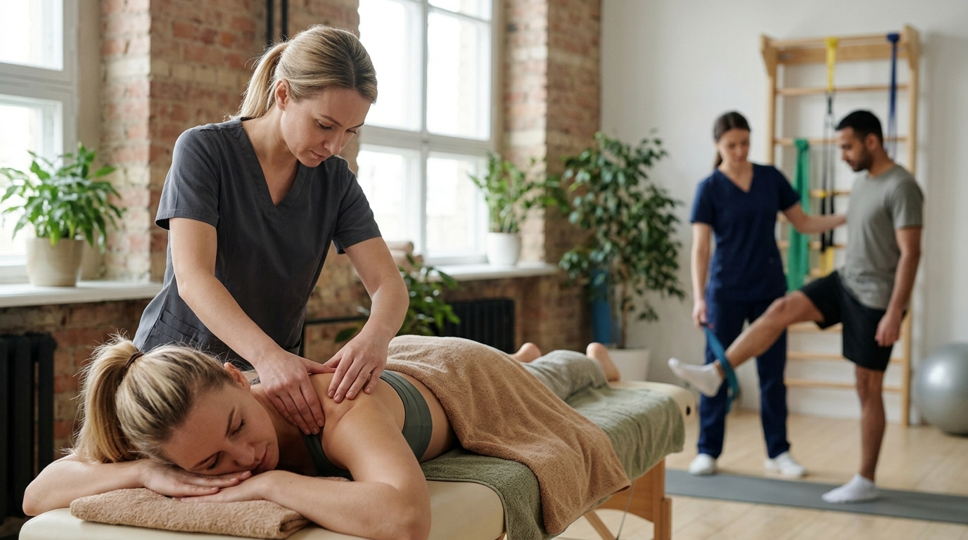 Comparing Injury Rehabilitation: Massage vs. Physical Therapy