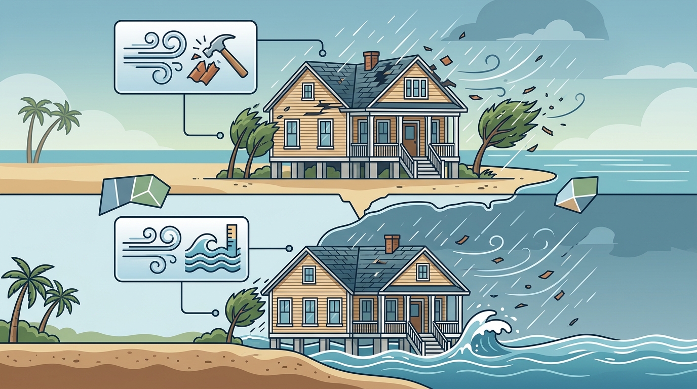 Hurricane vs Windstorm Insurance for Galveston Homes
