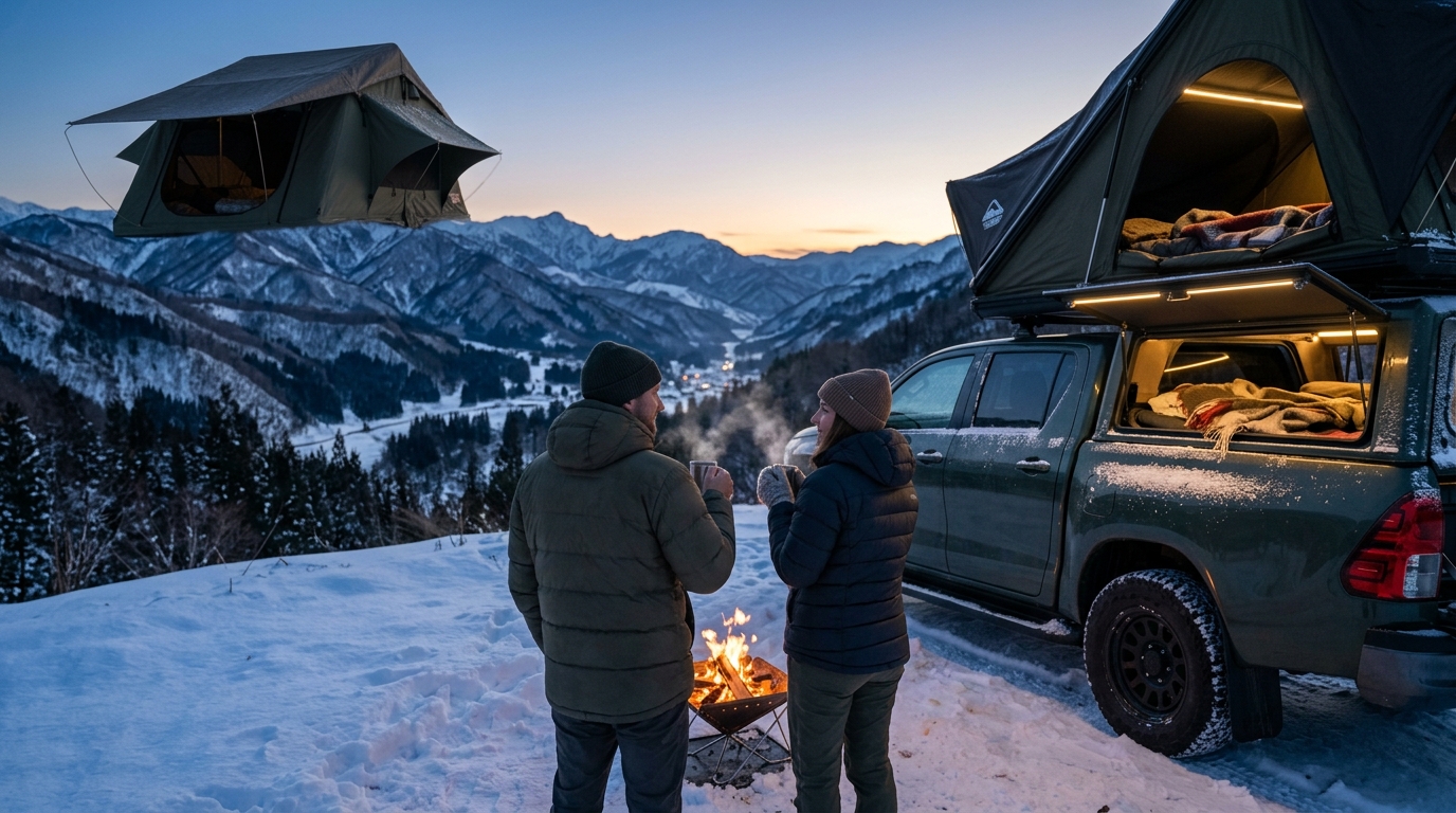 Winter Camper Van Rental Myths and FAQs for Japan