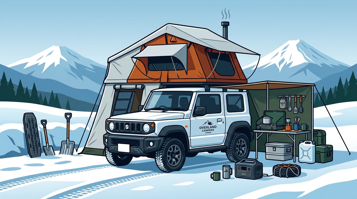 Winter Camper Van Rental Myths and FAQs for Japan