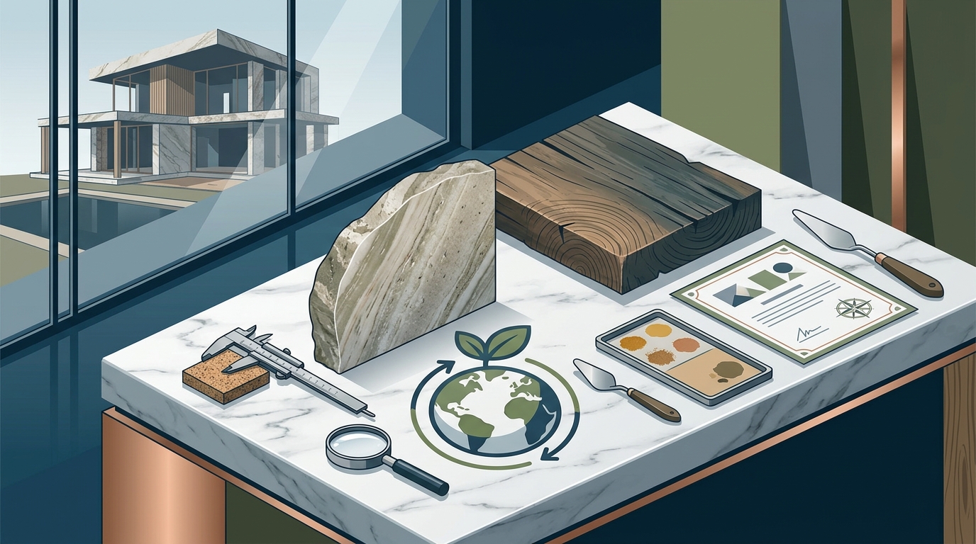 Material Sourcing in Luxury Sustainable Design