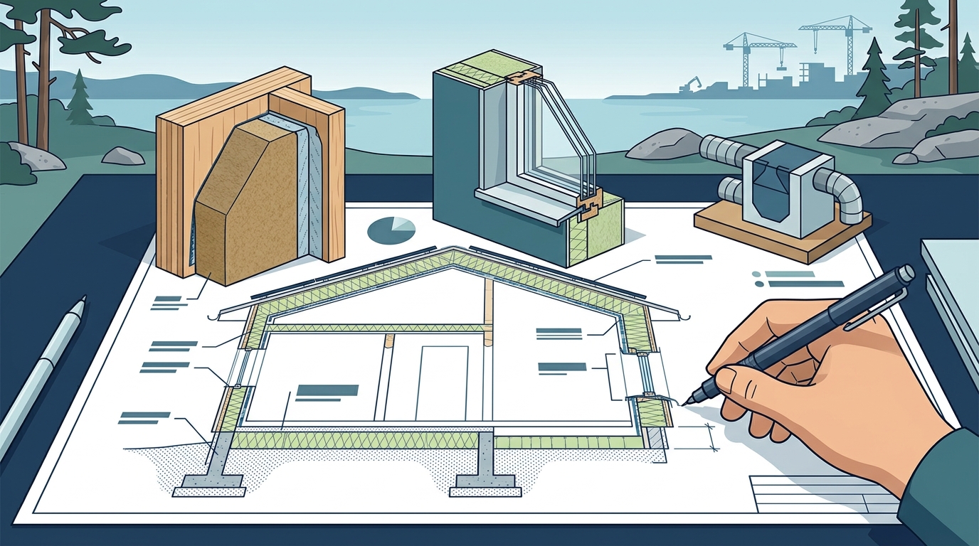 Energy-Efficient Villa Construction in Göteborg: Avoiding Common