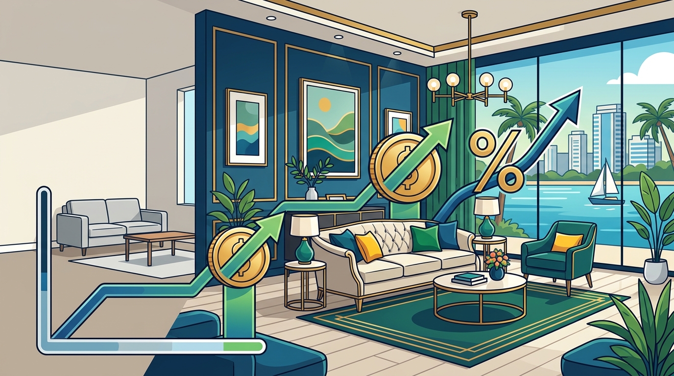 Luxury Home Staging ROI in Sarasota: Measurable Price Increases