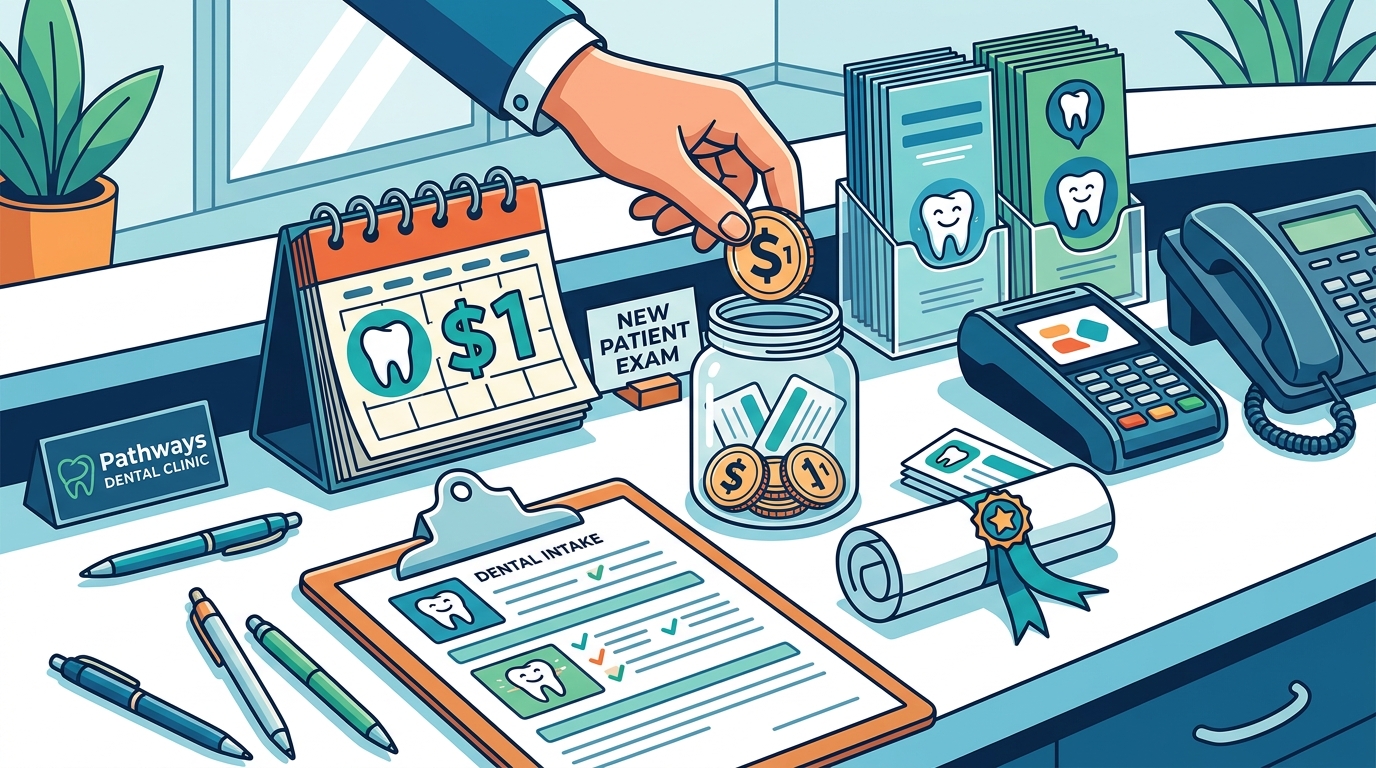 Common Mistakes When Claiming Your $1 New Patient Dental Exam in