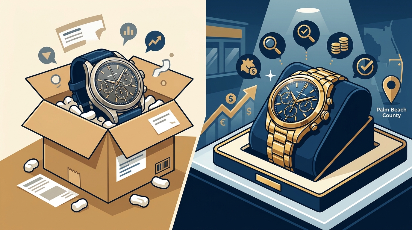 Common Mistakes When Selling a Luxury Watch in Palm Beach County