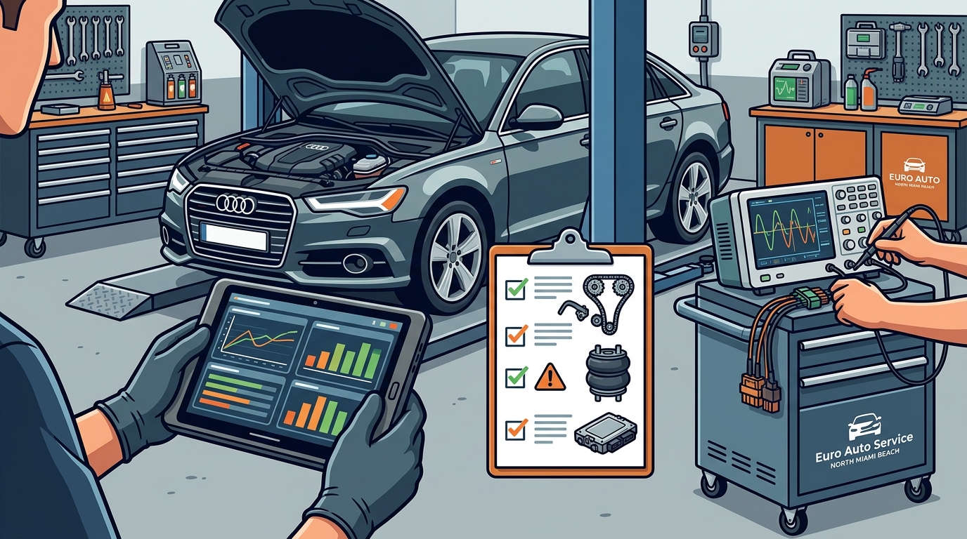 Pre-Purchase Inspection for Used Audis in North Miami Beach