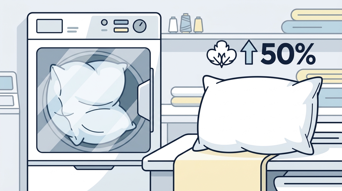 Professional Down Pillow Cleaning: King-Size Bedding Results
