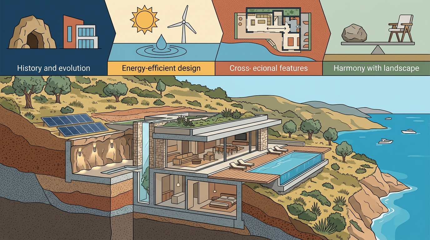Subterranean Luxury Villa Design in Greece: Evolution & Trends