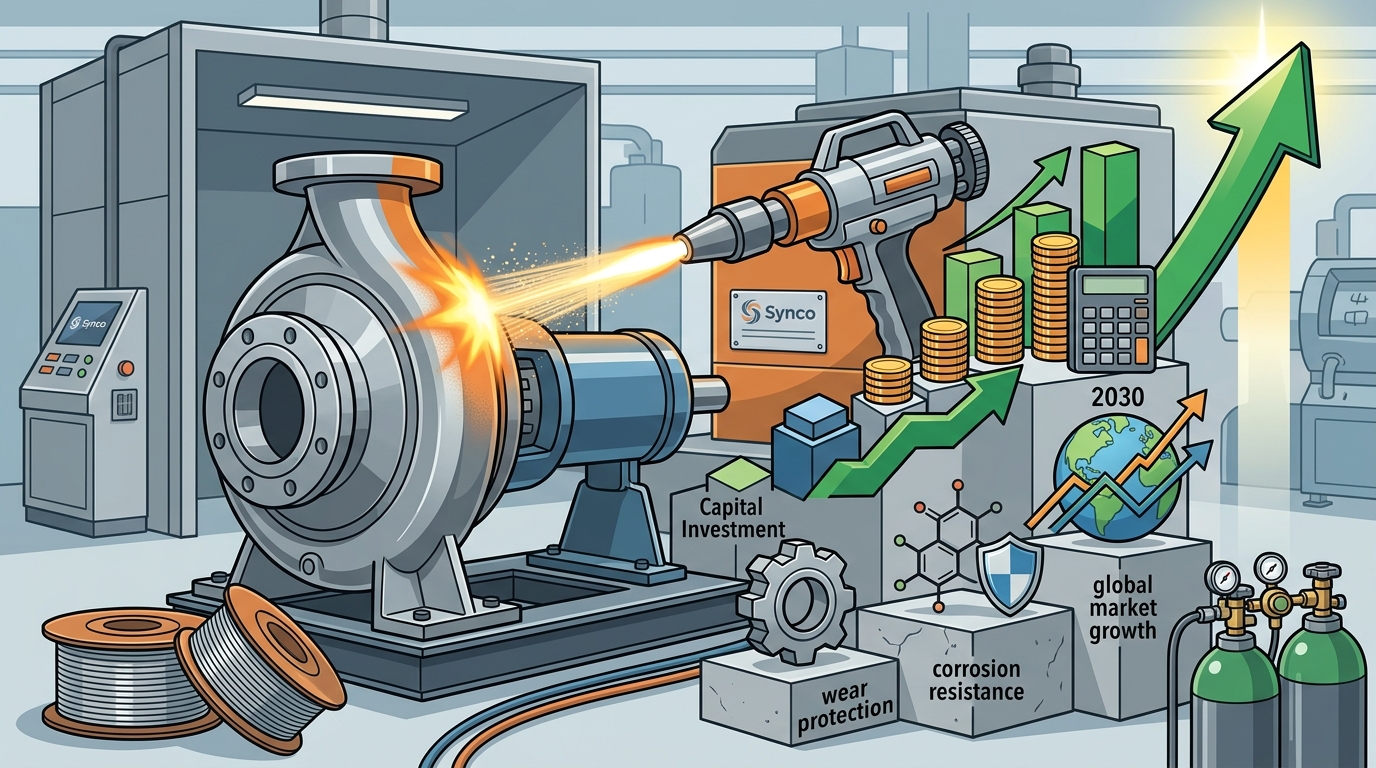Flame Spray System Pricing and ROI for Industrial Metallizing