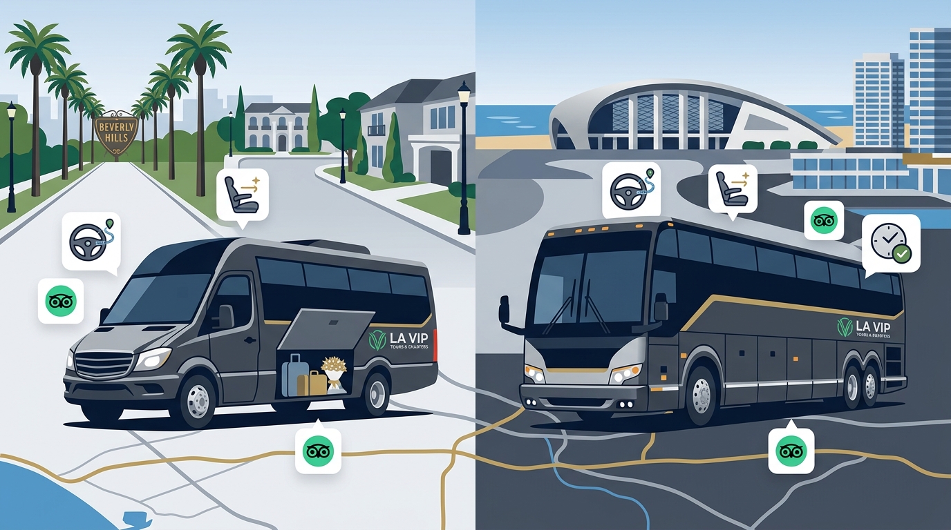 Mini Bus vs Motor Coach: Which Is Right for Your LA Group?