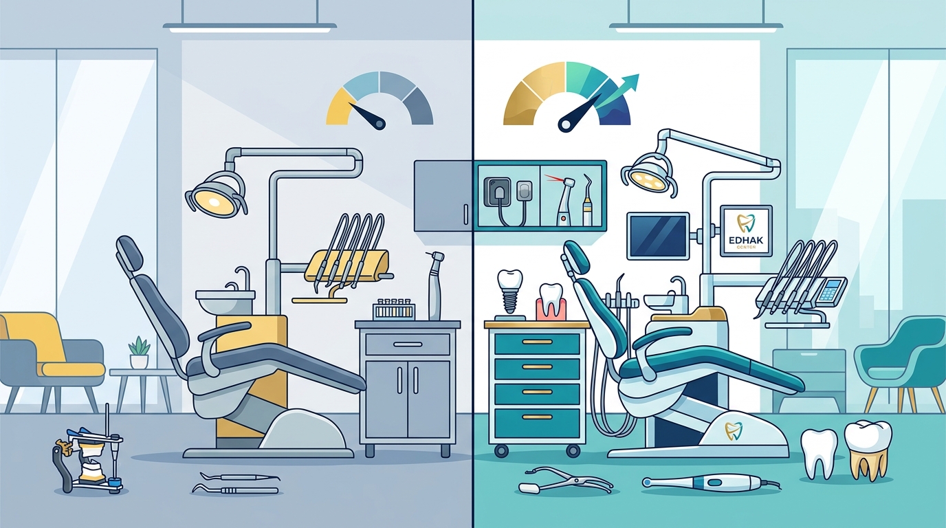 Comparing Dental Care Options: EDHAK Center vs. General Clinics