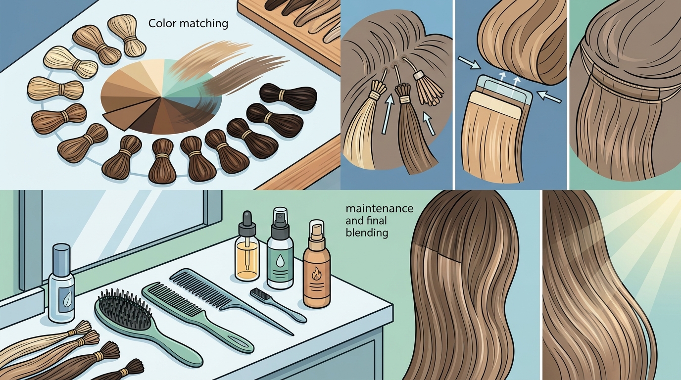 Visible Hair Extensions: Achieving Natural, Undetectable Results