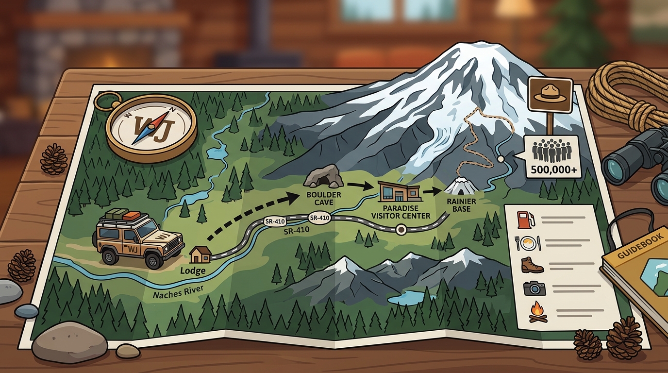 Mount Rainier Day Trips from Whistlin Jack's: A Complete Guide