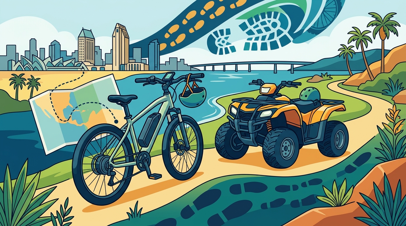 Ultimate Guide to San Diego Tours: E-Bikes, ATVs & City Sight
