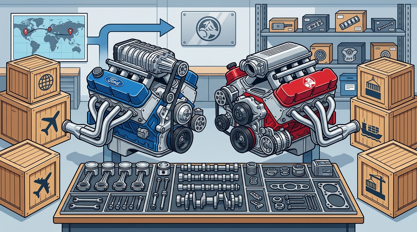 Aftermarket Engine Parts Suppliers for Holden & Ford Vehicles