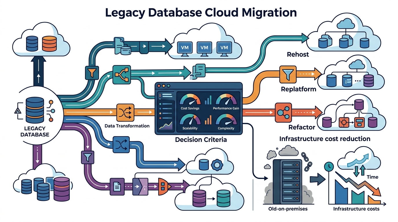 Legacy Database Cloud Migration: Choosing the Right Pattern