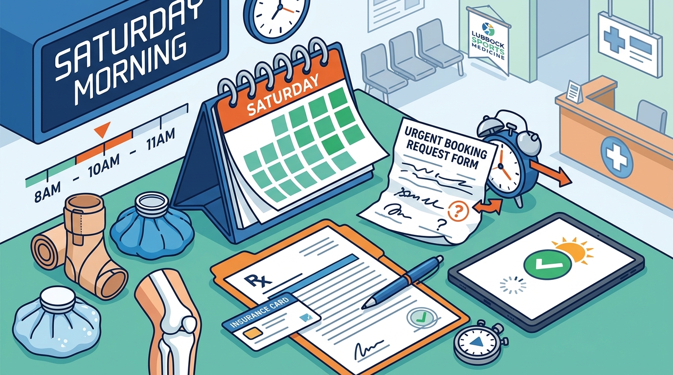 Common Mistakes When Booking a Saturday Morning Injury Clinic