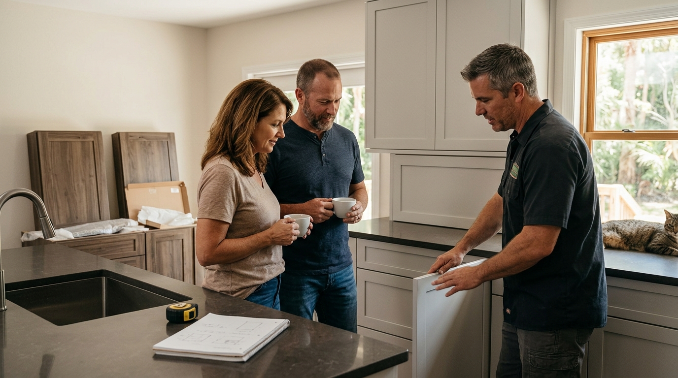 Custom Cabinets vs. Stock: Remodel Depot Tampa Bay Comparison