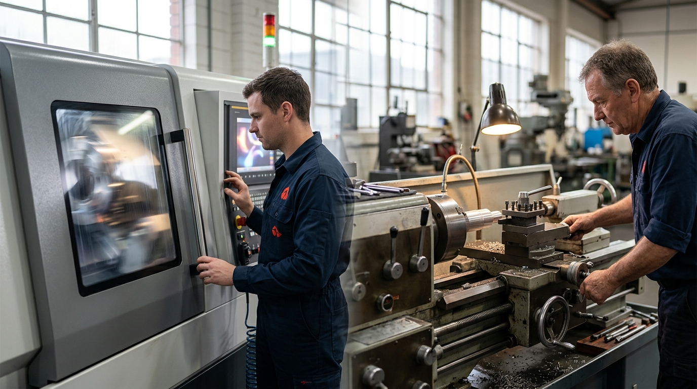 CNC Lathe vs Manual Lathe: Which Machine Tool Fits Your Workshop